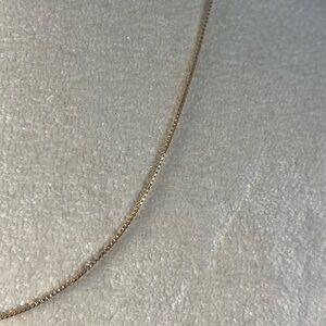18 inch sterling electro plate necklace